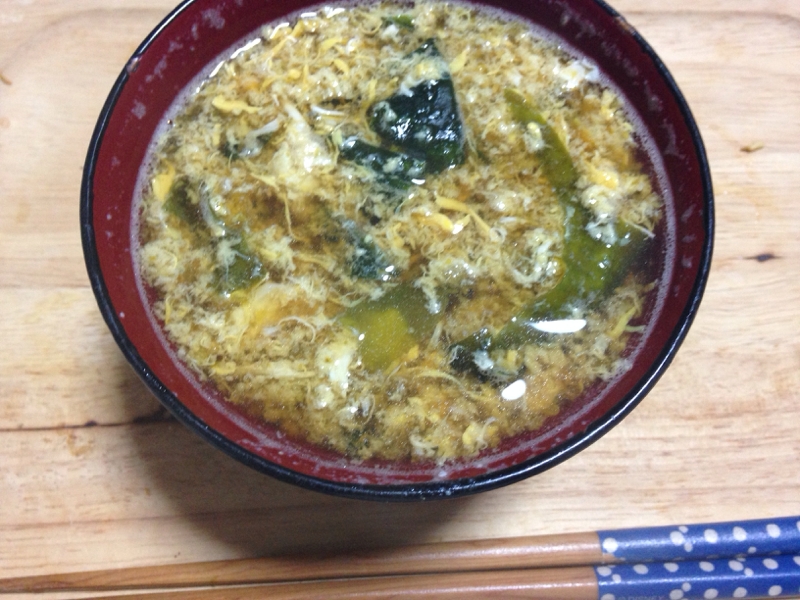 簡単なのに抜群の美味さ！超簡単かき玉スープ