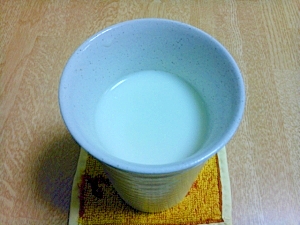ほろ苦い緑茶ミルク