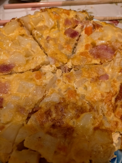スペイン風オムレツ”トルティーリャ”