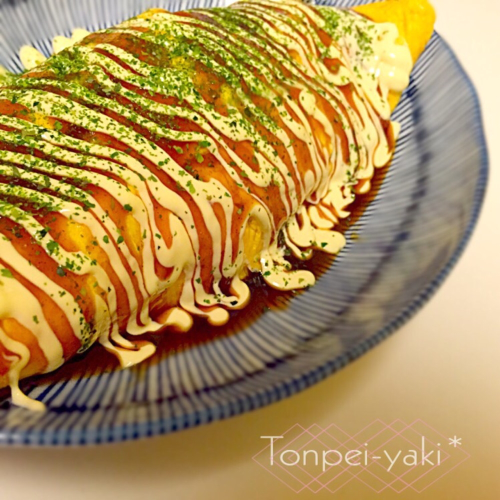 5分で速攻!もやしだけdeとん平焼き☆