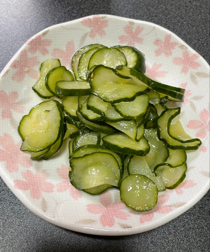 我が家の定番＼きゅうりの酢の物／