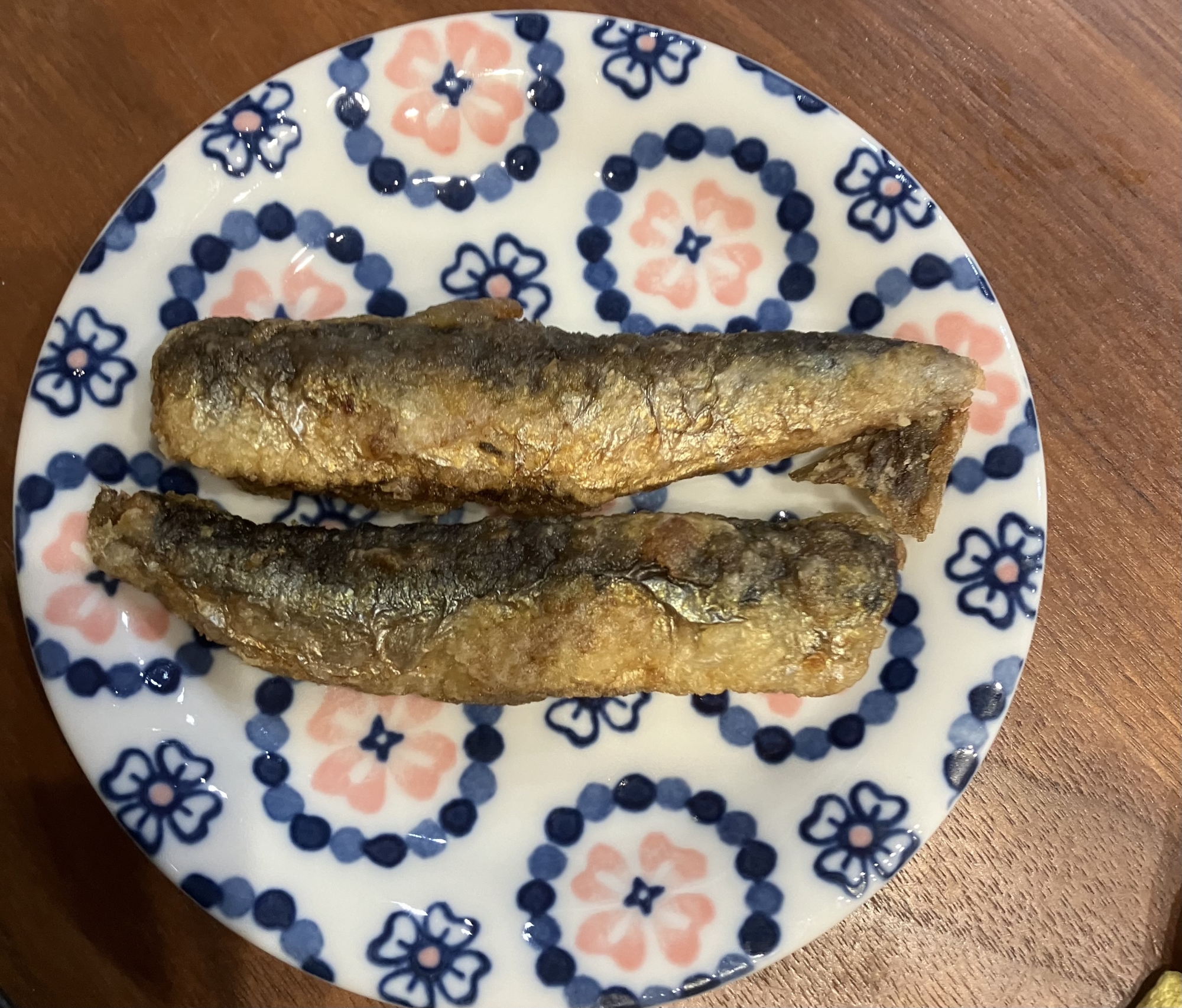 いわしのカレー風味唐揚げ