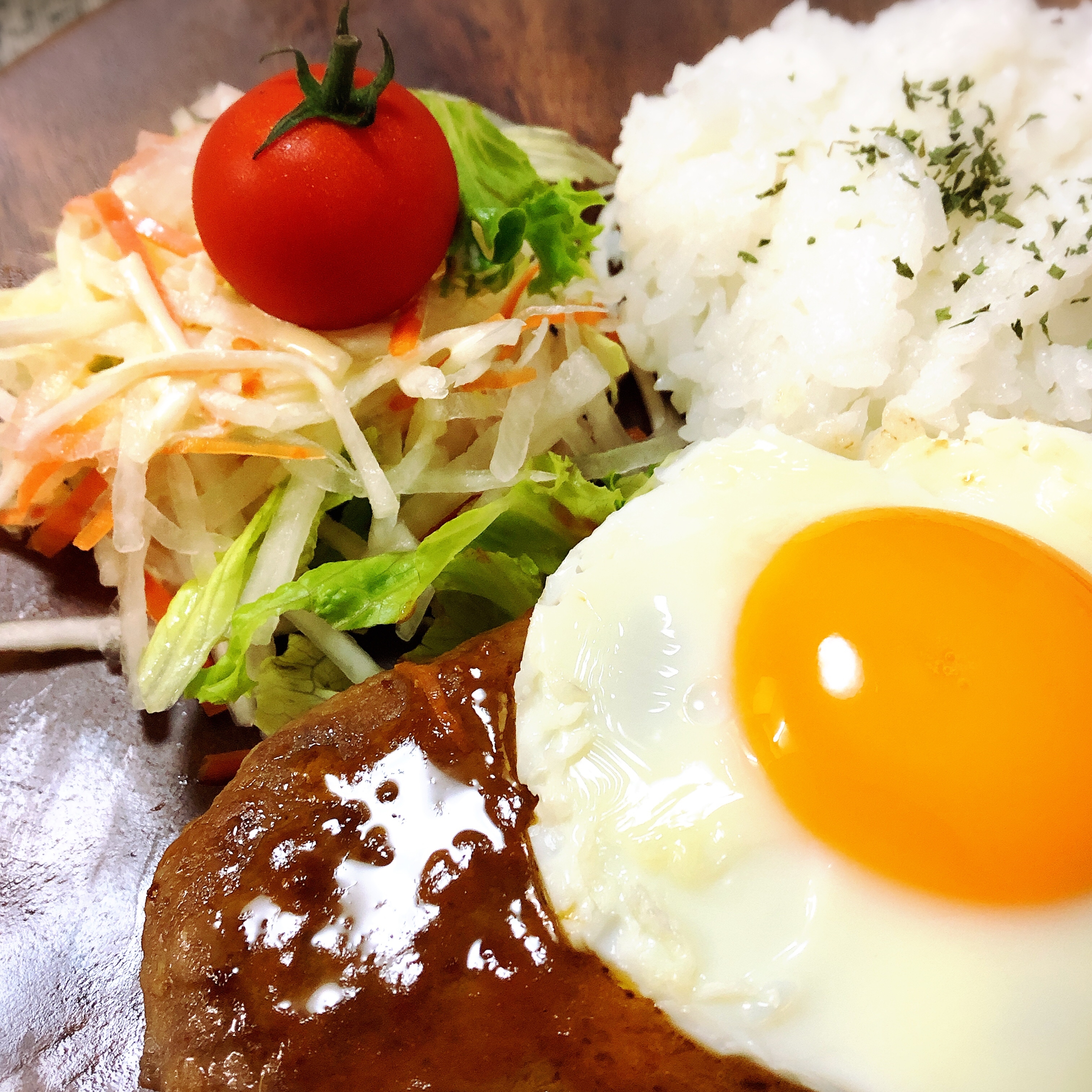 あのお店風ワンプレート ハンバーグ ご飯少なめ レシピ 作り方 By 萌吉 楽天レシピ あのお店風ワンプレート ハンバーグ ご飯少なめ レシピ 作り方 By 萌吉 楽天レシピ