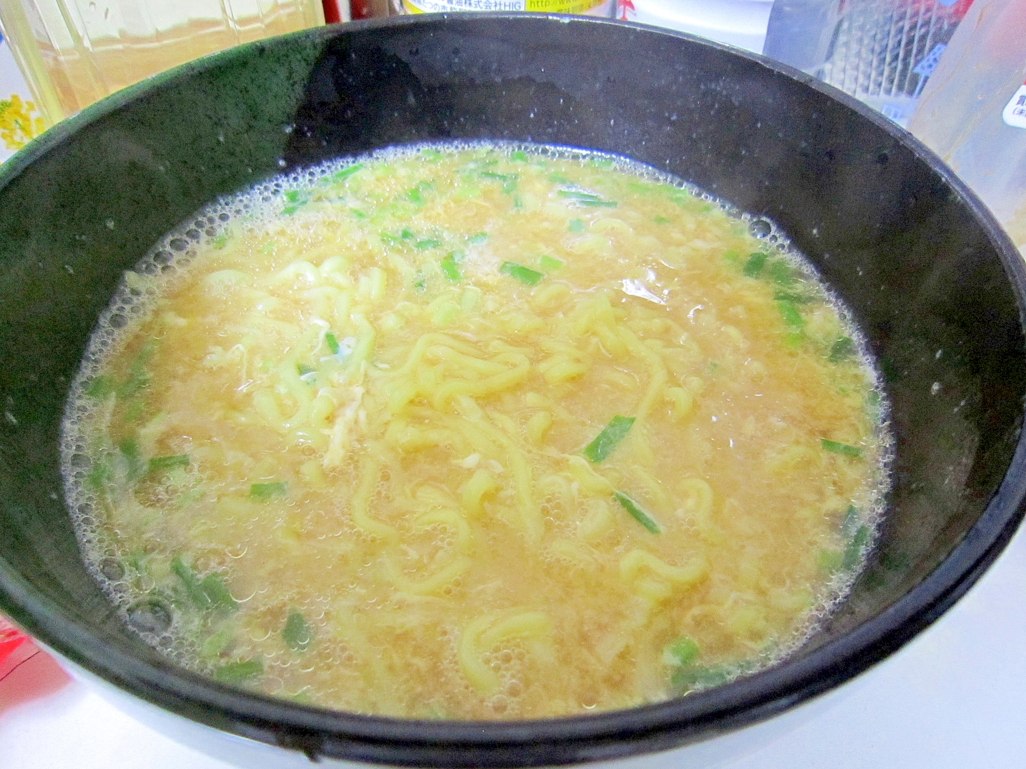 卵とじラーメン