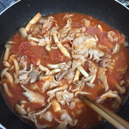 我が家風♪鶏肉のトマト煮込み