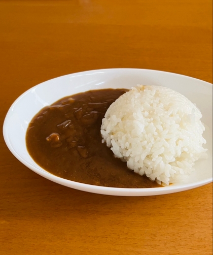 市販のルーで☆鶏ひき肉と玉ねぎだけのカレー