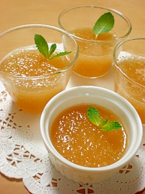 赤ちゃんにも すりリンゴの寒天ゼリー レシピ 作り方 By はちわれ413 楽天レシピ 赤ちゃんにも すりリンゴの寒天ゼリー レシピ 作り方 By はちわれ413 楽天レシピ