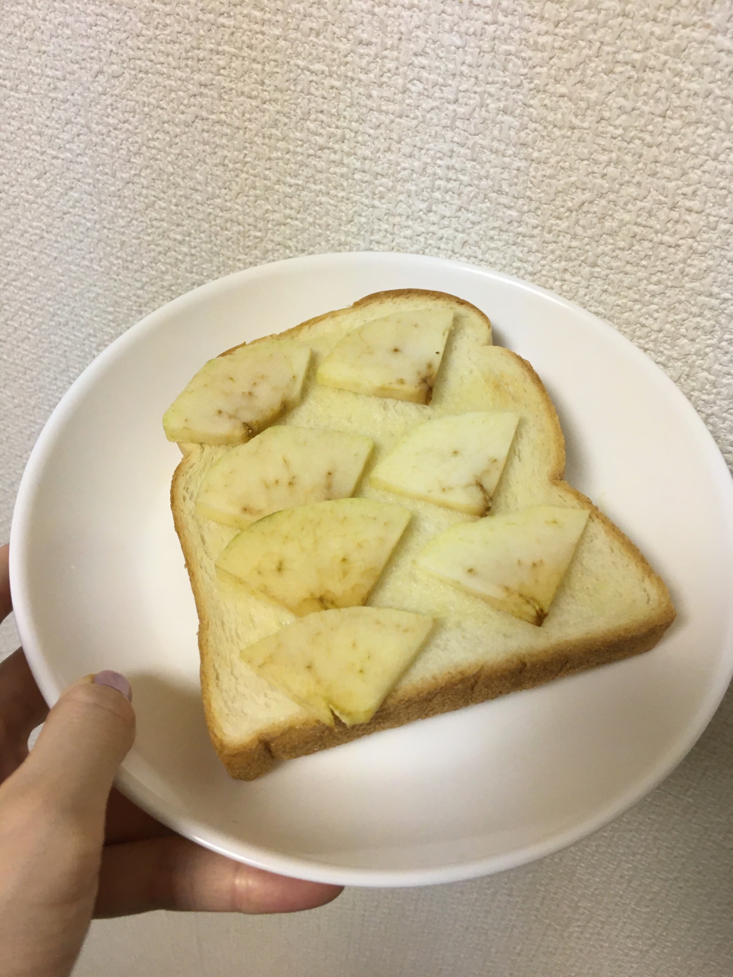 アップルシナモントースト♡