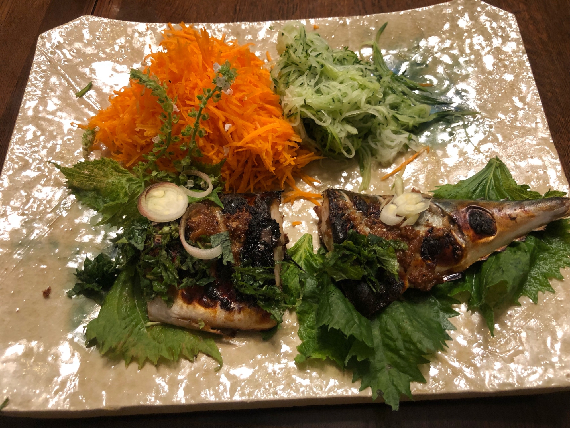 サバの生姜みりん醤油焼き。No.293