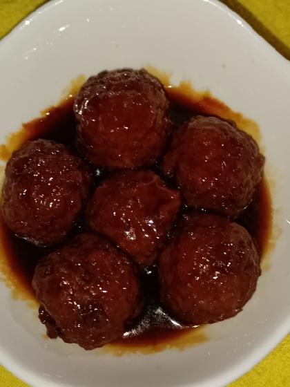 冷凍肉団子を使って！　　　「甘酢肉団子」　　♪♪
