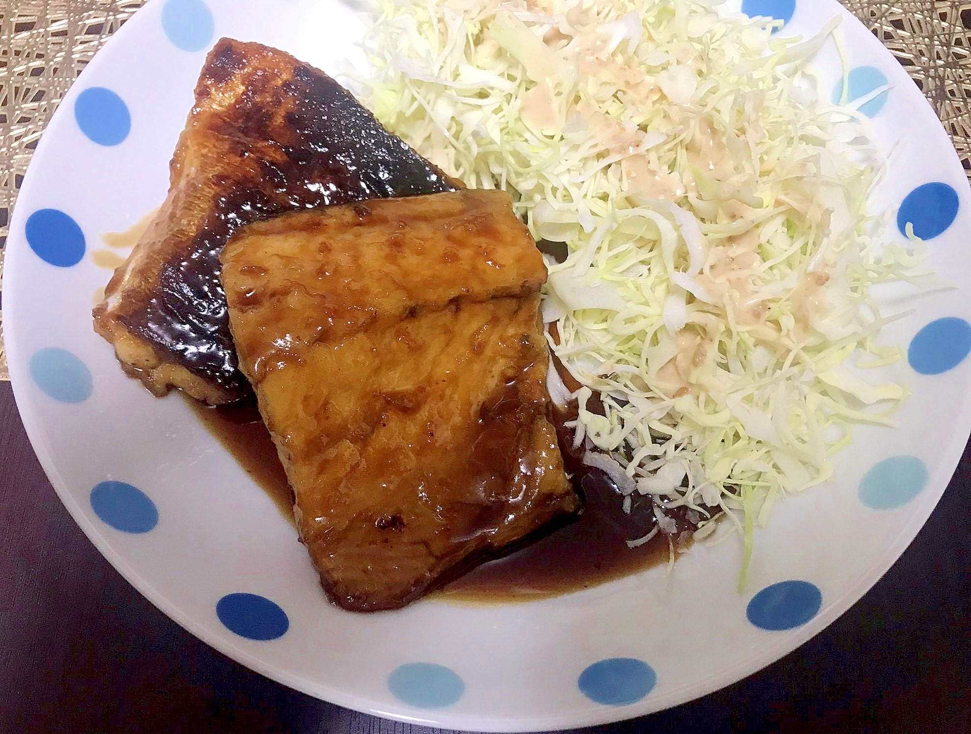 フライパンで鯖の照り焼き