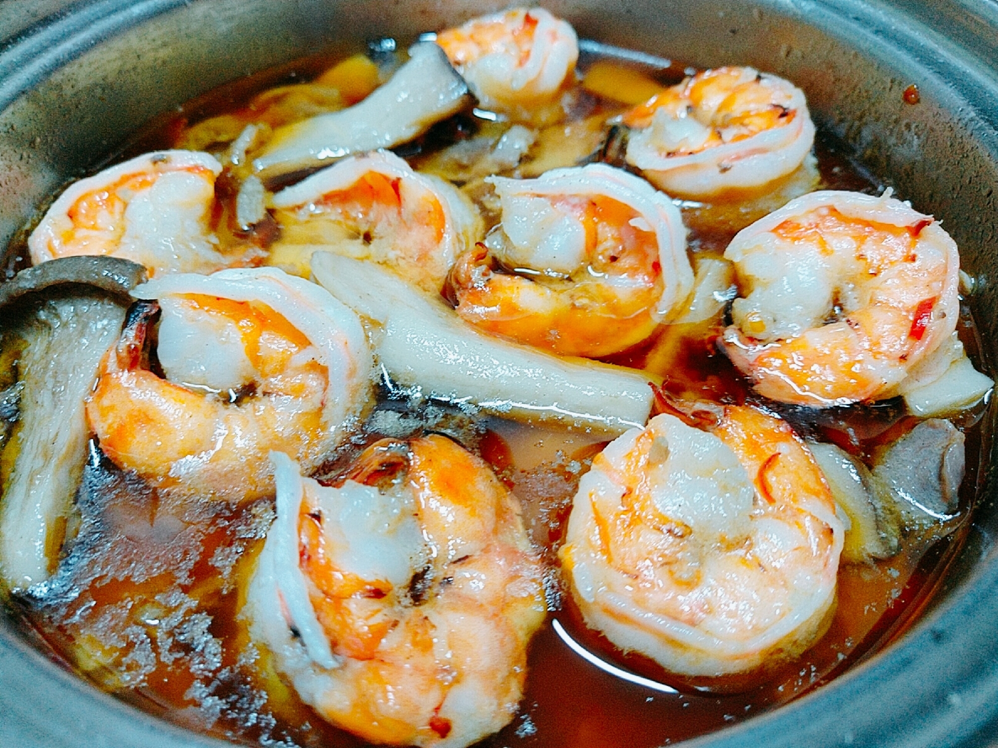 3. 意外にハマるごま油のアヒージョ