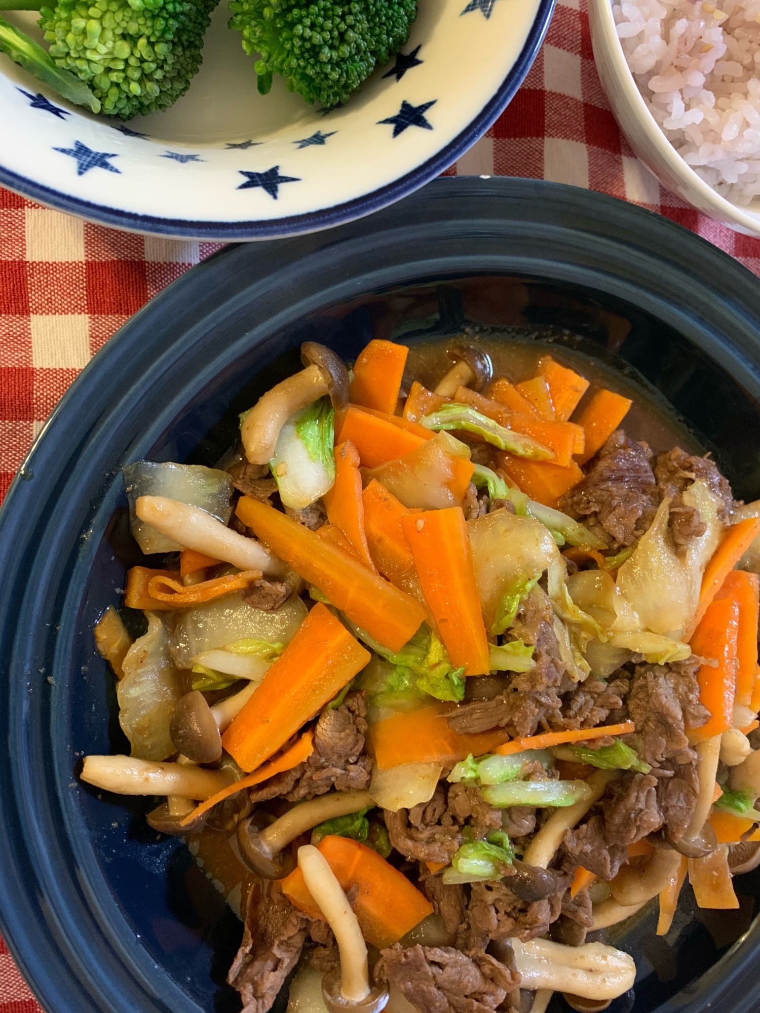 白菜を美味しく！焼肉のタレで簡単野菜炒め♪