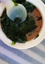 冷凍ほうれん草から作るピューレ 離乳食初期 レシピ 作り方 By 美麗 楽天レシピ