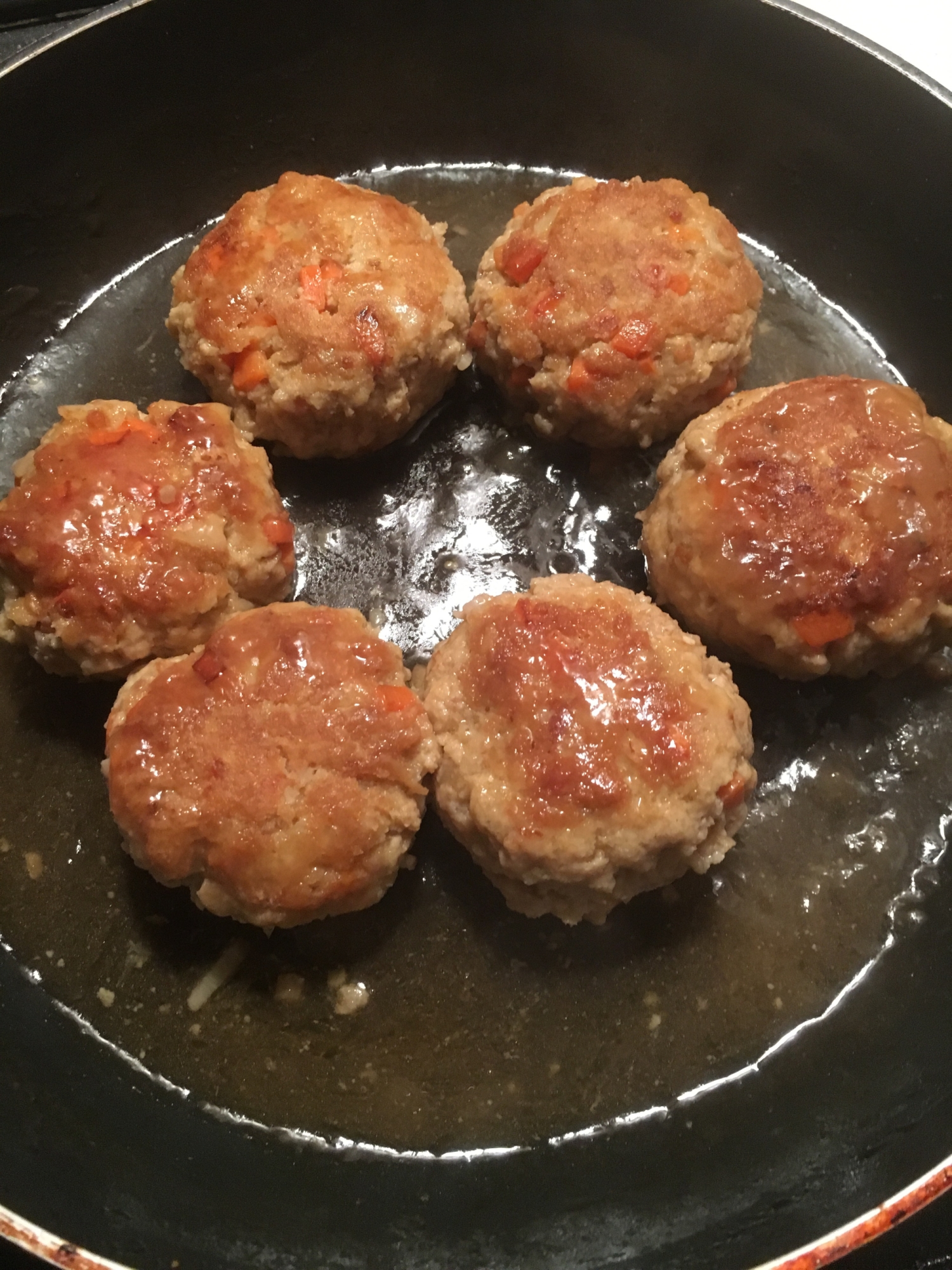 ヘルシー◎根菜おからハンバーグ