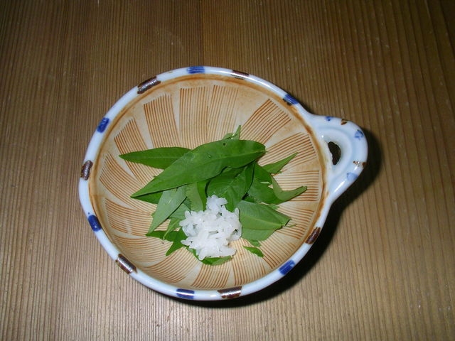 蓼酢 たでず 鮎の塩焼きに欠かせない レシピ 作り方 By Arasoudawane 楽天レシピ 蓼酢 たでず 鮎の塩焼きに欠かせない レシピ 作り方 By Arasoudawane 楽天レシピ