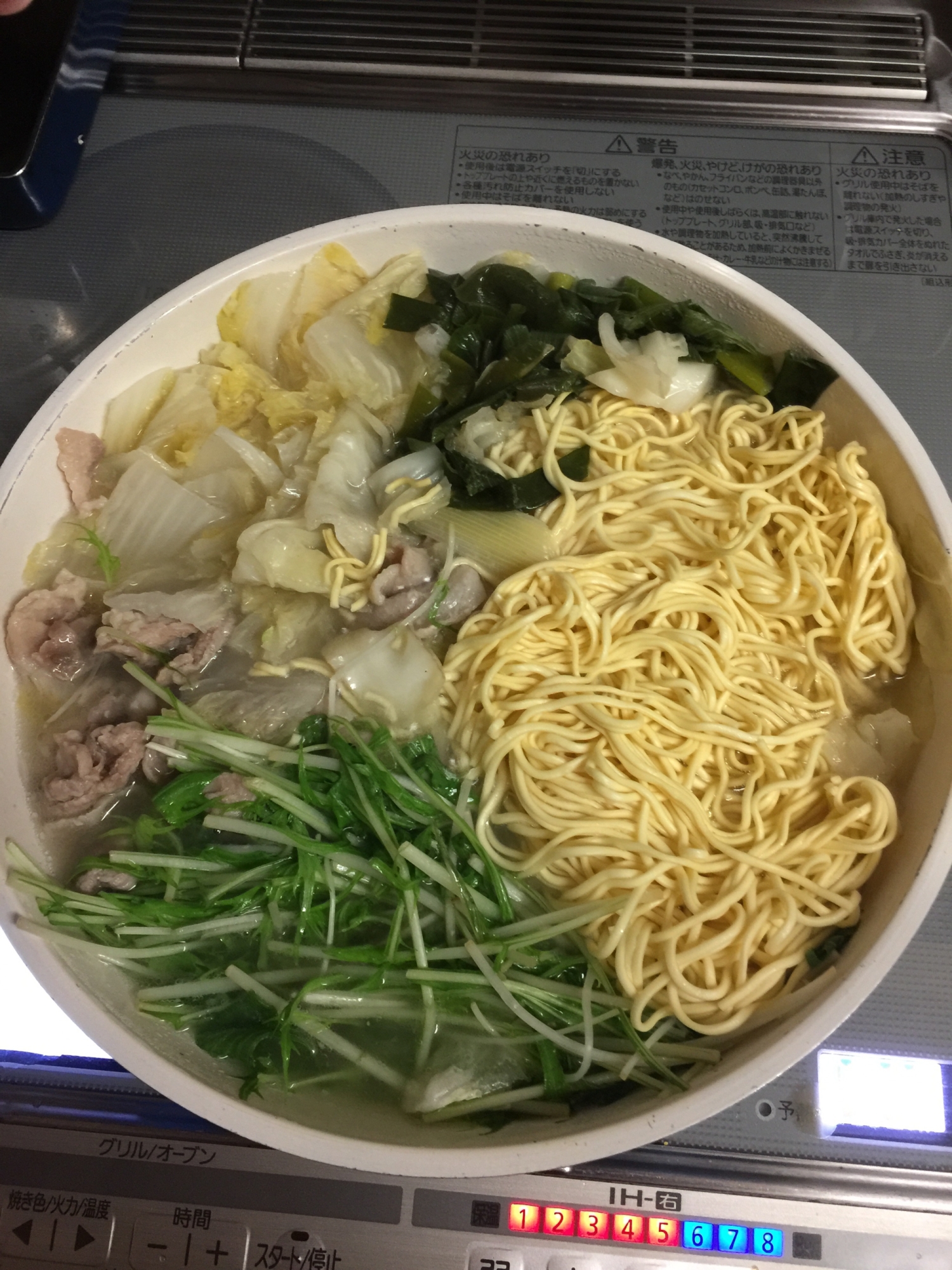 味覇でラーメン鍋