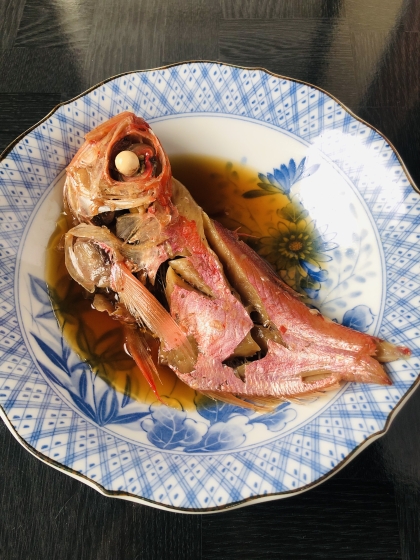 和食レシピ　赤魚の煮付け