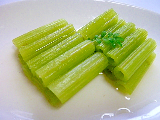 色鮮やかに!ふきの下処理とおひたし