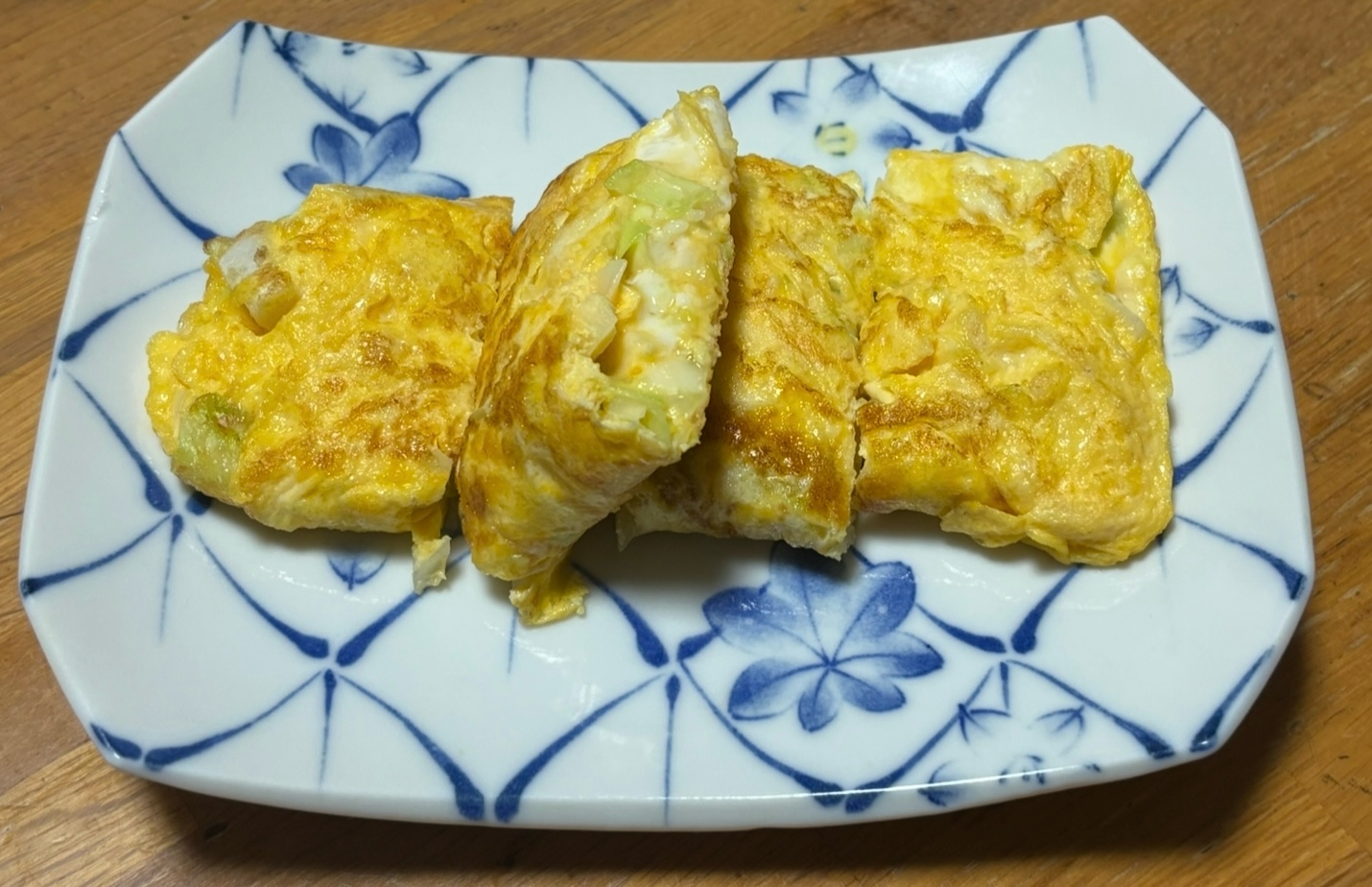 キャベツ入り卵焼き