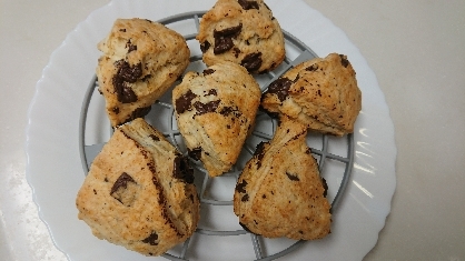 スタバ風！チョコレートスコーン