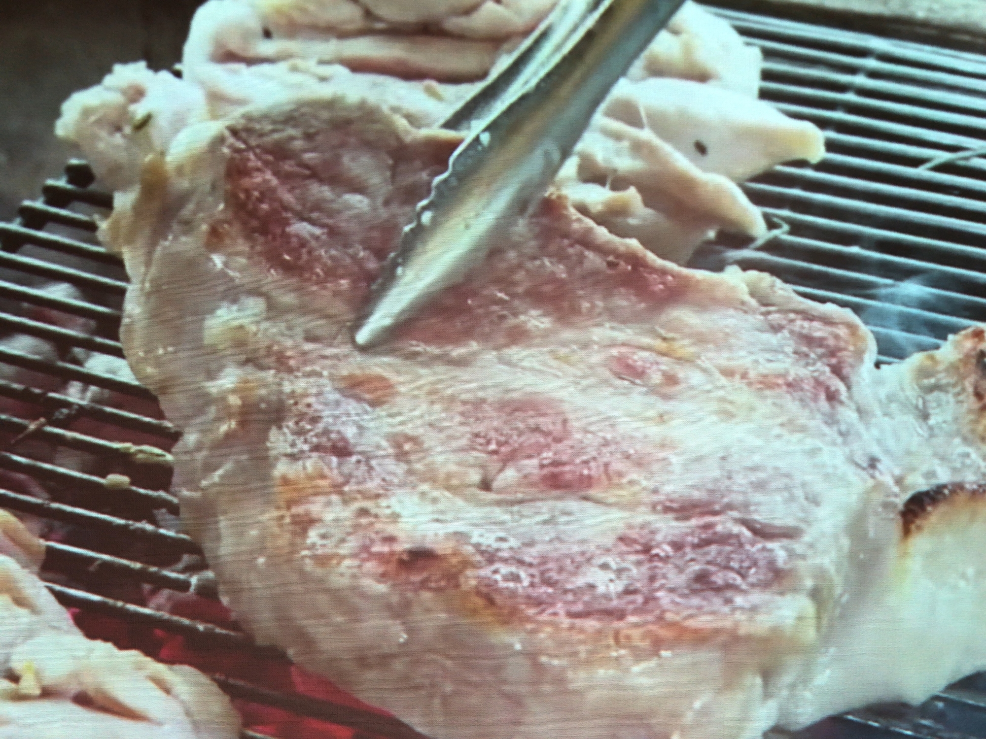 【BBQ料理】豚肩ロースのハーブ漬け焼き