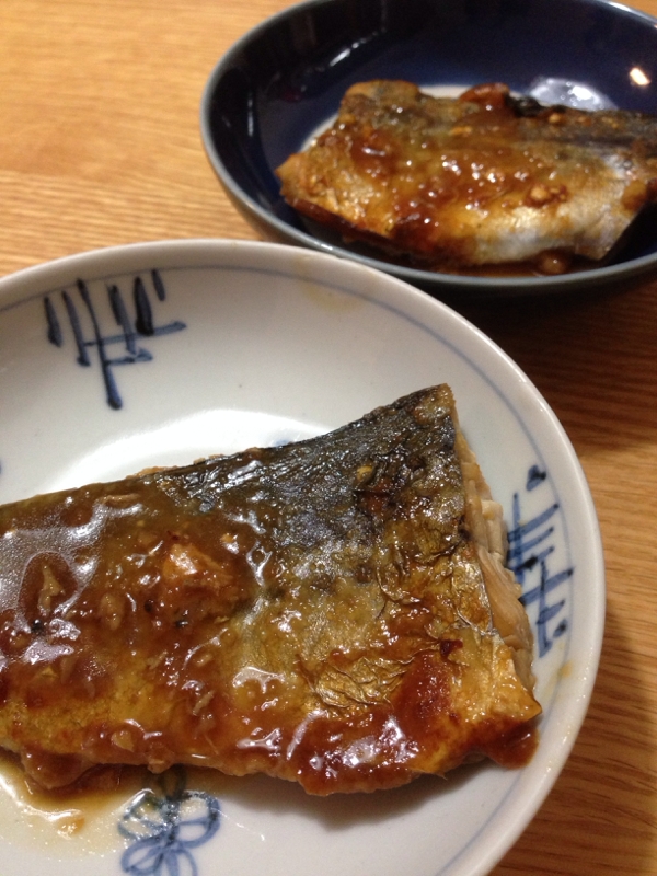 さごしの、照り焼き