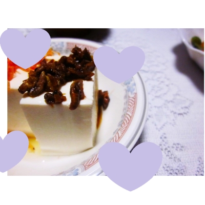 お漬物ごま油冷奴ෆ˚*