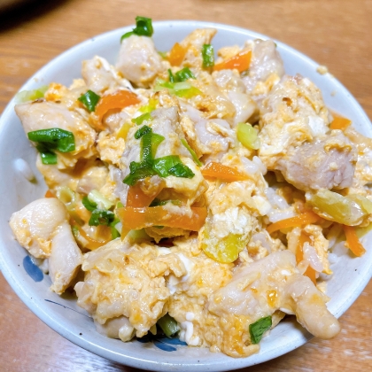 お野菜いろいろ！トロうま親子丼