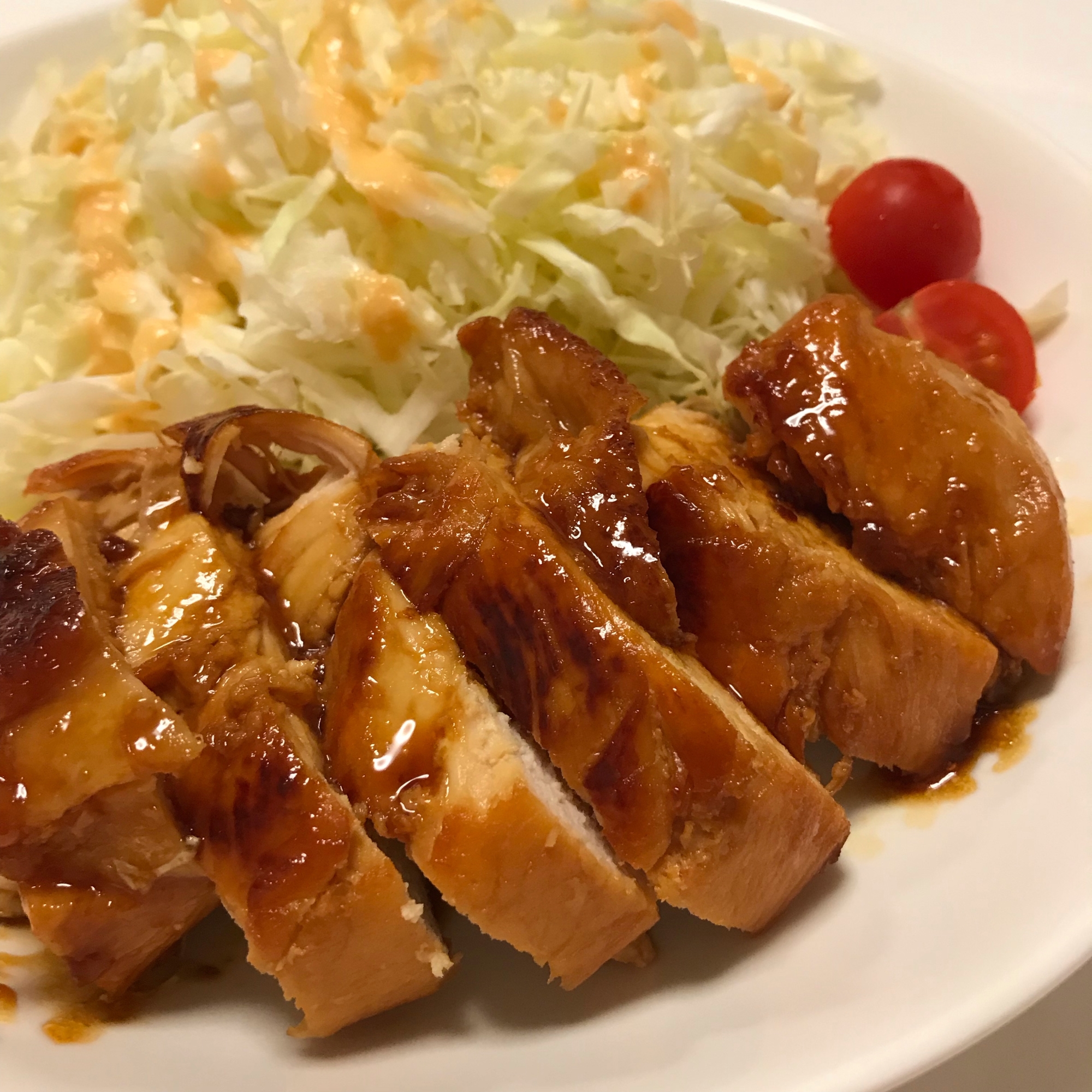 鶏むね肉のバター醤油照り焼き