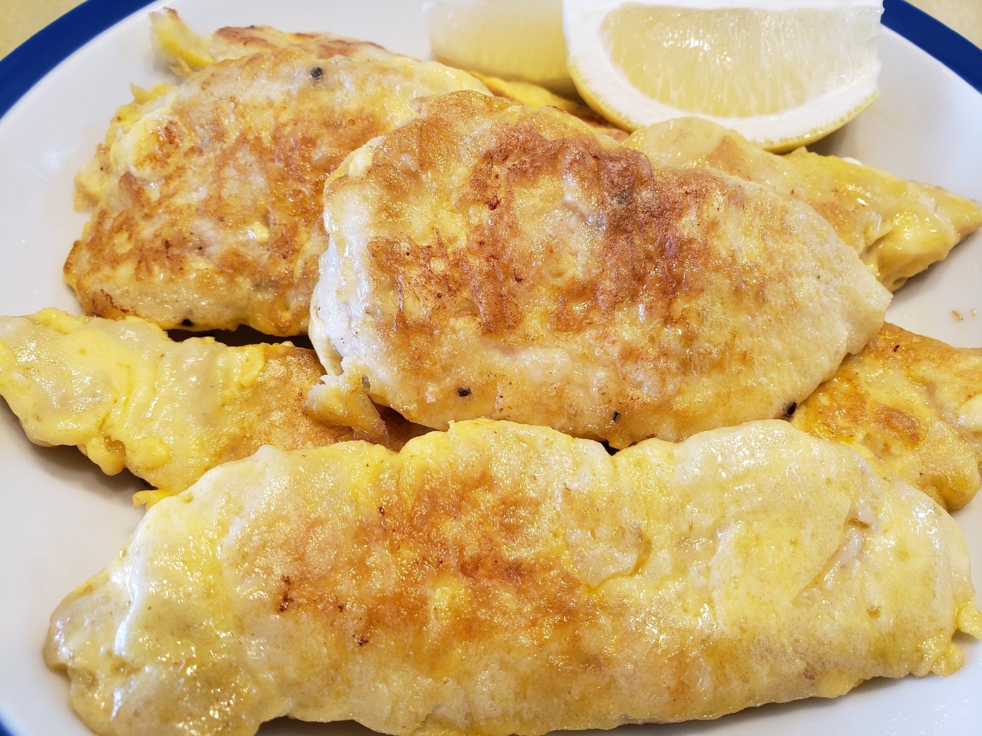 鶏むね肉の黄金焼き♪