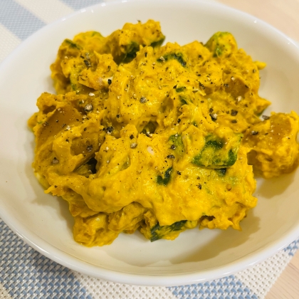 きゅうりたっぷり·♡‬かぼちゃサラダ