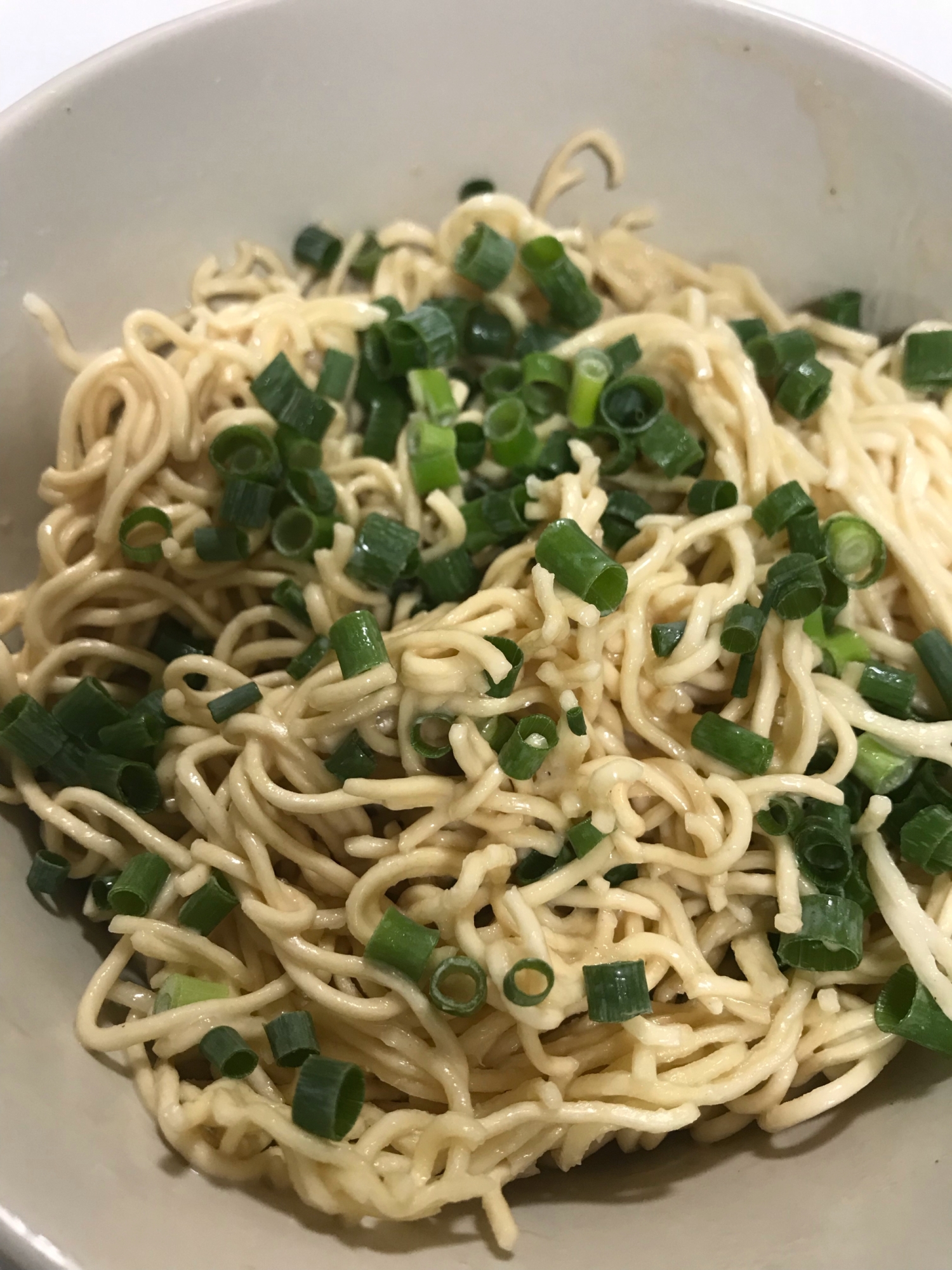 レンジで！袋麺で炒麺風