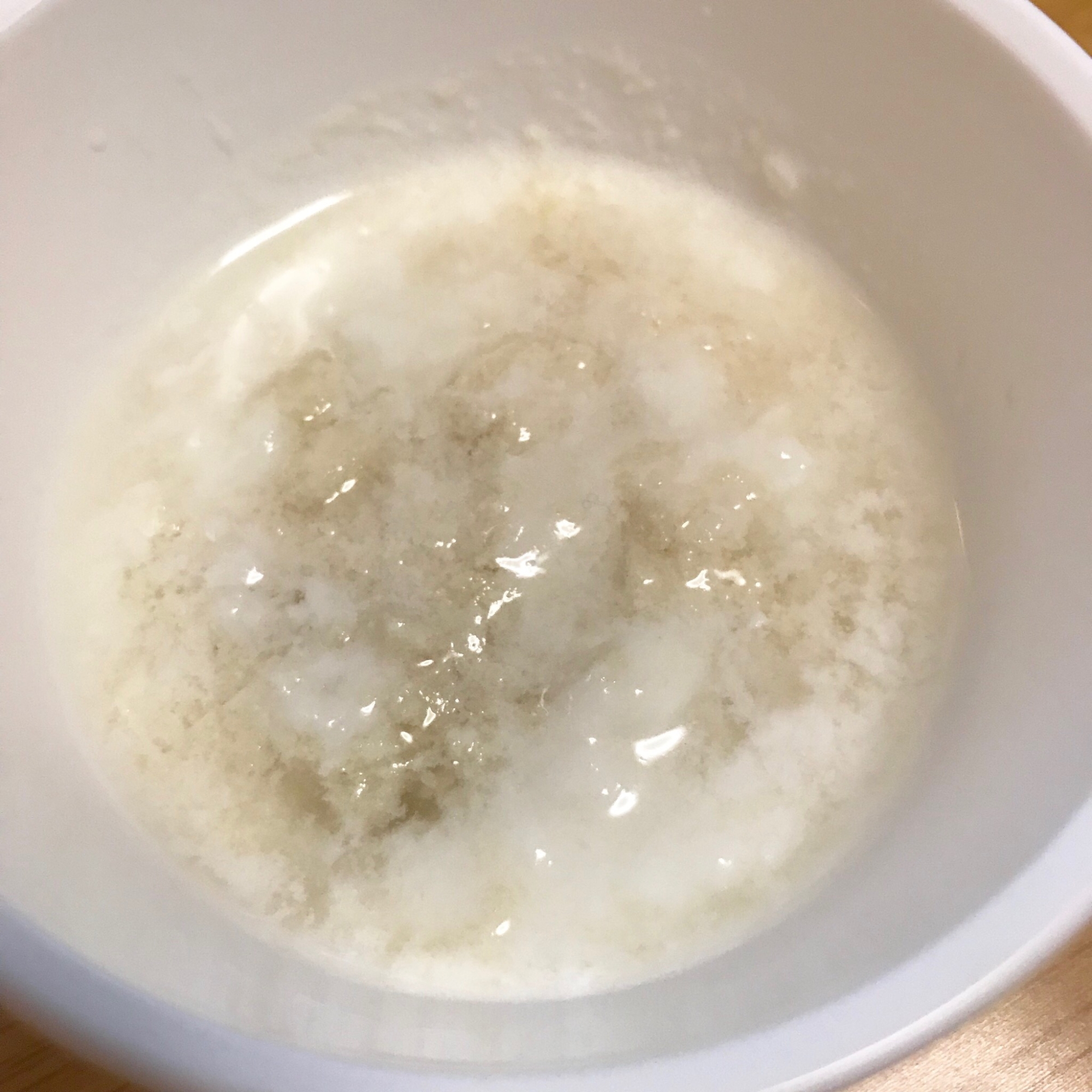 【離乳食】高野豆腐のヨーグルトミルク