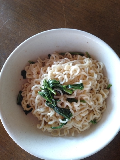 インスタントラーメンで★油そば