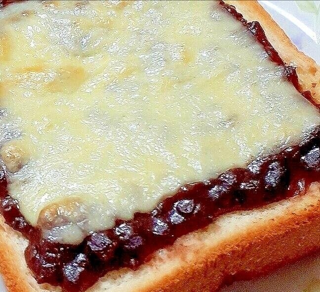 とろけるチーズで あんバタートースト レシピ 作り方 By 卵アレルギーの小さな主婦 Mako 楽天レシピ