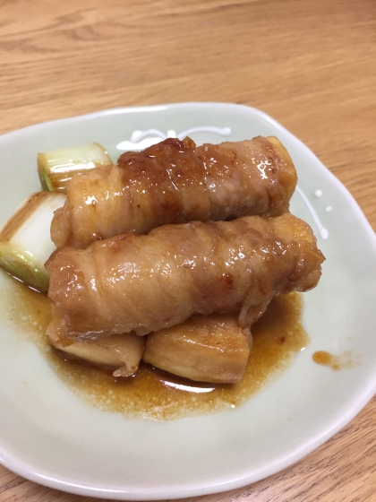 豚肉で高野豆腐の肉巻き照り焼き♪