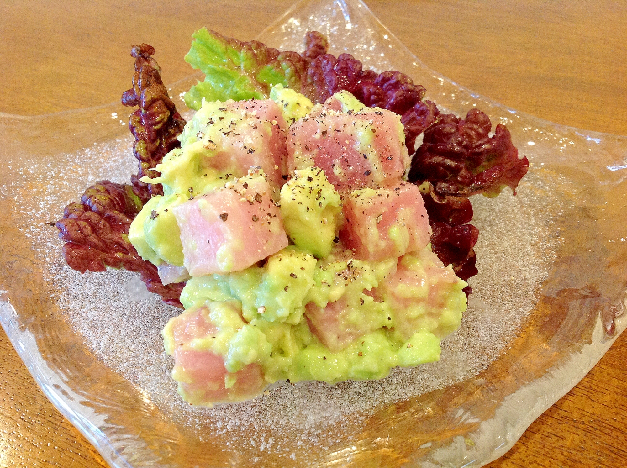 マグロの旨味アップ!アボガドサラダ