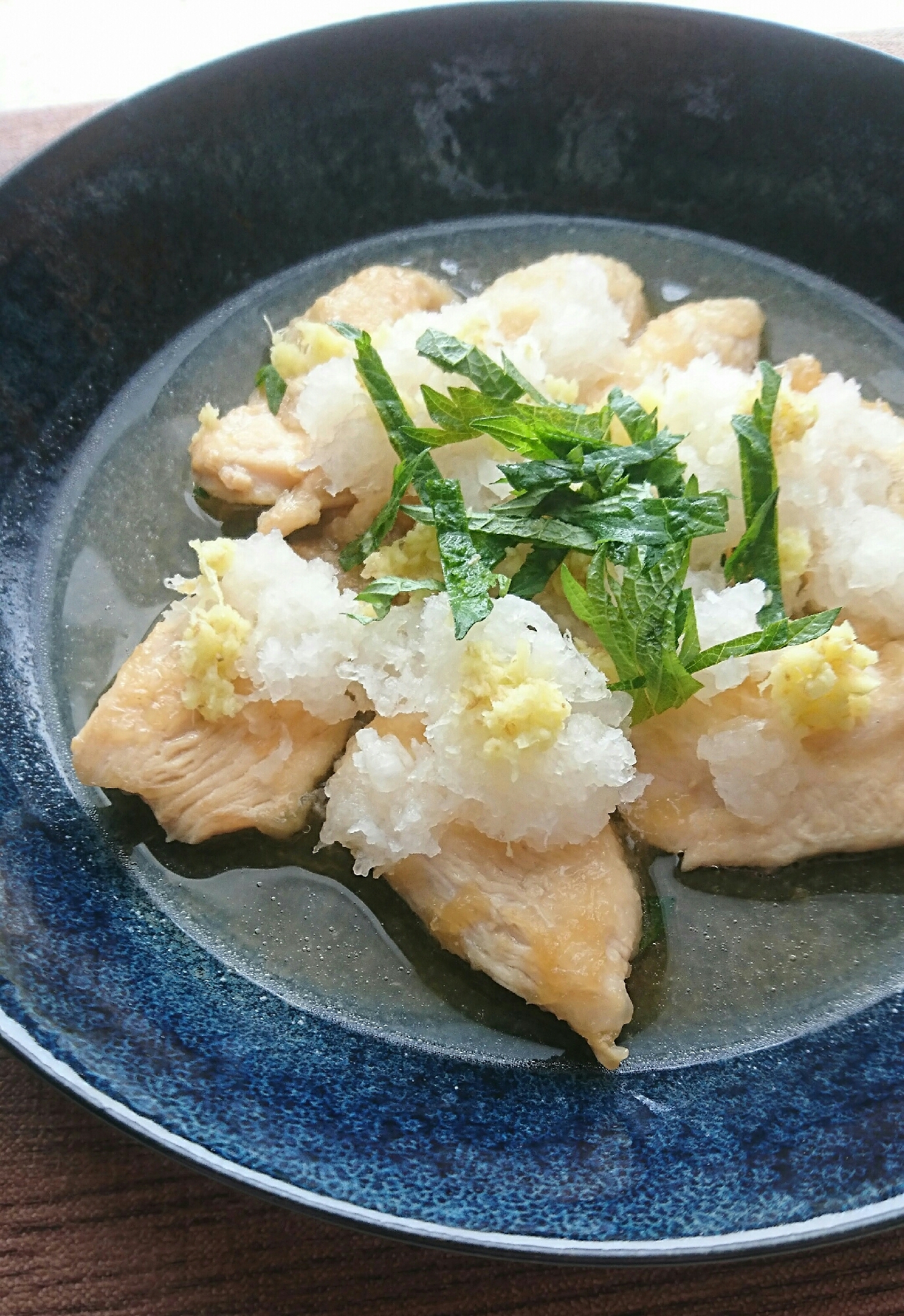 鶏むね肉の大根おろし煮