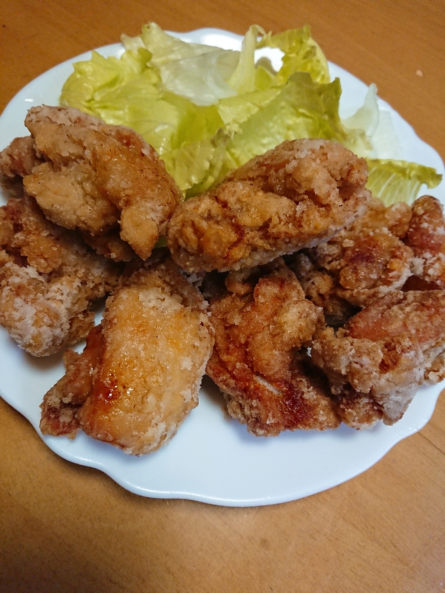 焼肉のたれで竜田揚げ