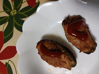 照り焼き風☆ピーマンの肉詰め