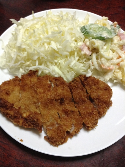 ロースとんかつニンニク風味