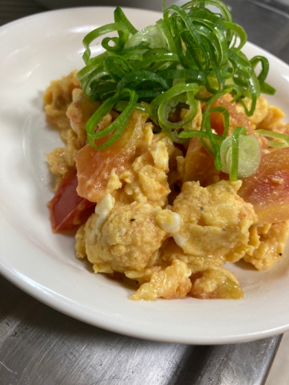 ふわふわ卵とトマトの中華炒め☆