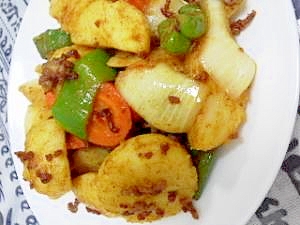 挽き肉ジャーマンポテト