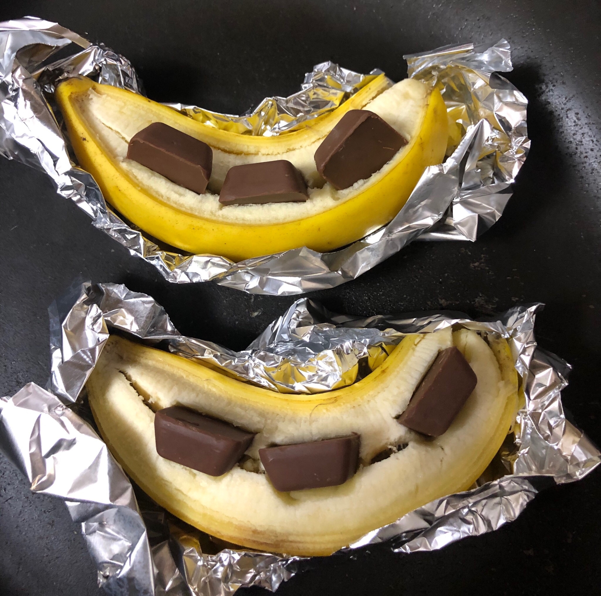 キャンプ飯スイーツ 焼きチョコバナナ レシピ 作り方 By りんりんりん 楽天レシピ