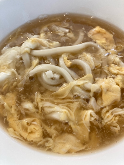 丸●製麺風★親子あんかけうどん