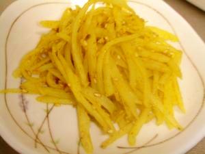 ジャガイモカレー炒め