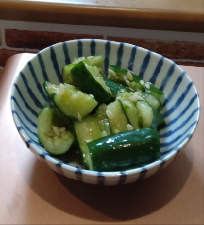 Guuママさん 
こんにちは。
きゅうりバリバリ食べられおいしくいただきました(^o^)今日は冷えますね。暖かくしてお過ごしください♡