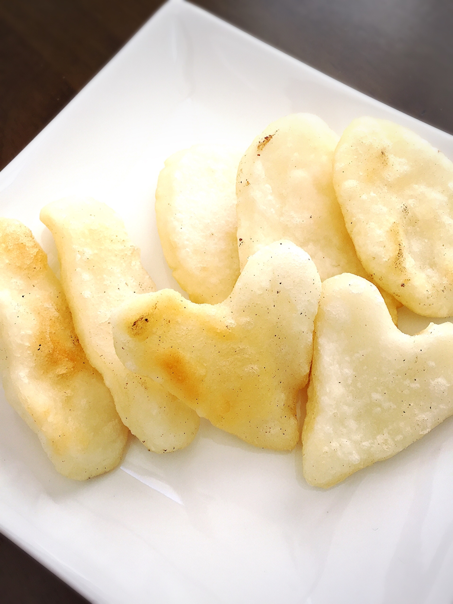 材料3つ!優しい味の米粉せんべい