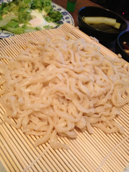 ﾎｰﾑﾍﾞｰｶﾘｰで手作りうどん
